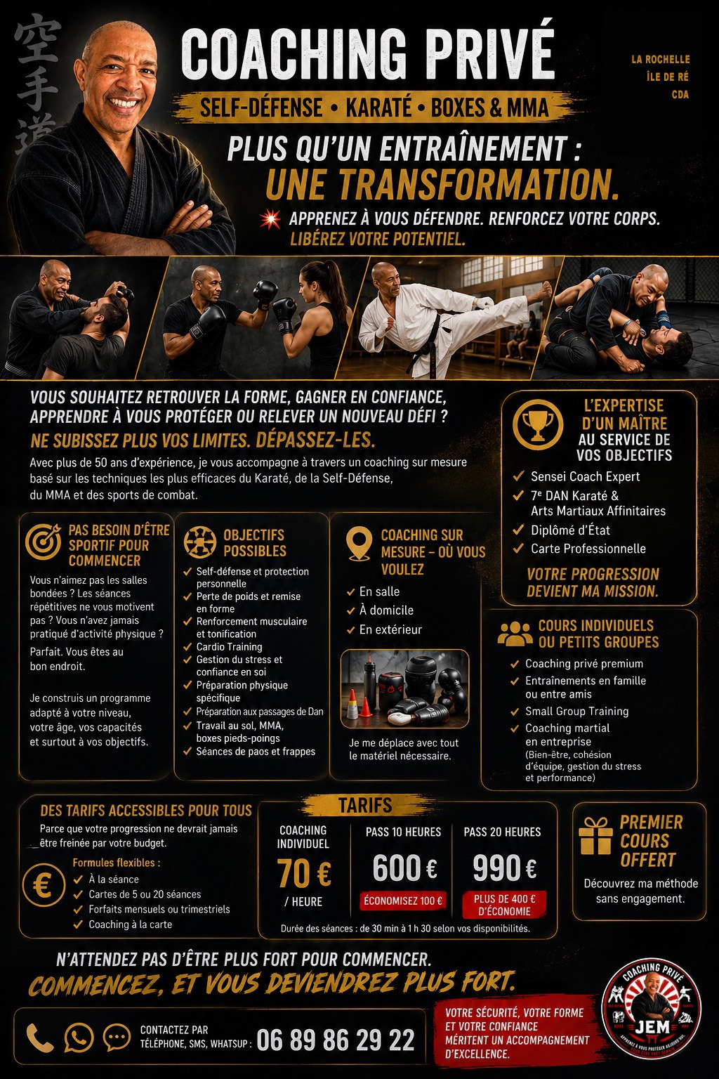 Flyer Coaching Sensei - verso